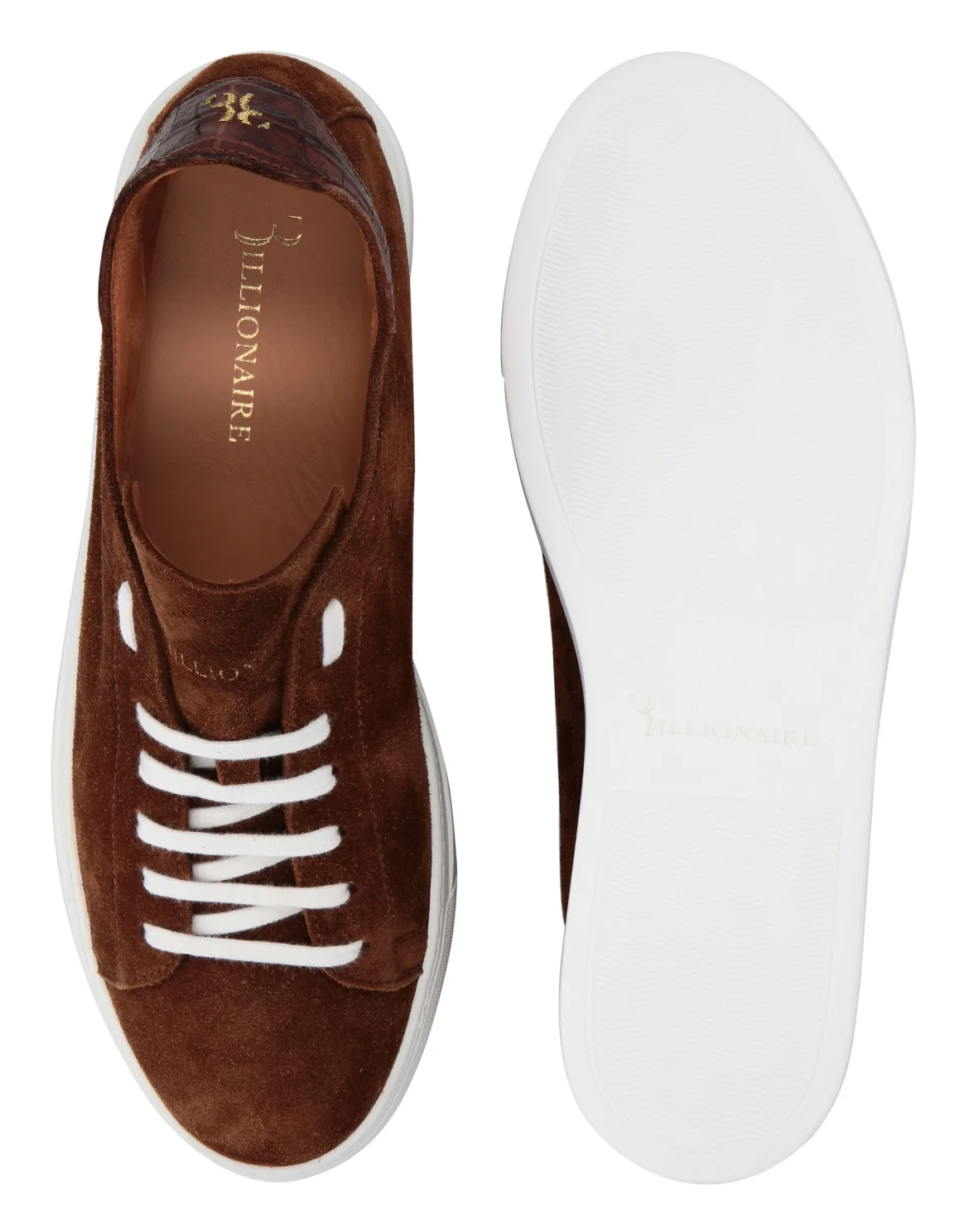 Lo-Top Sneakers Double B, цвет: Коричневый