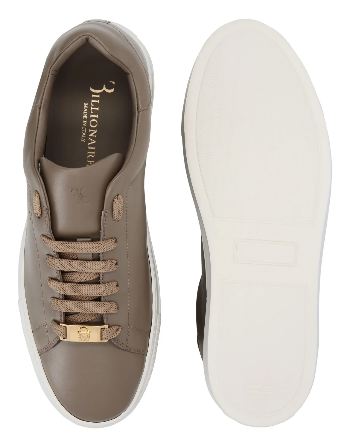 Lo-Top Sneakers Double B, цвет: Бежевый