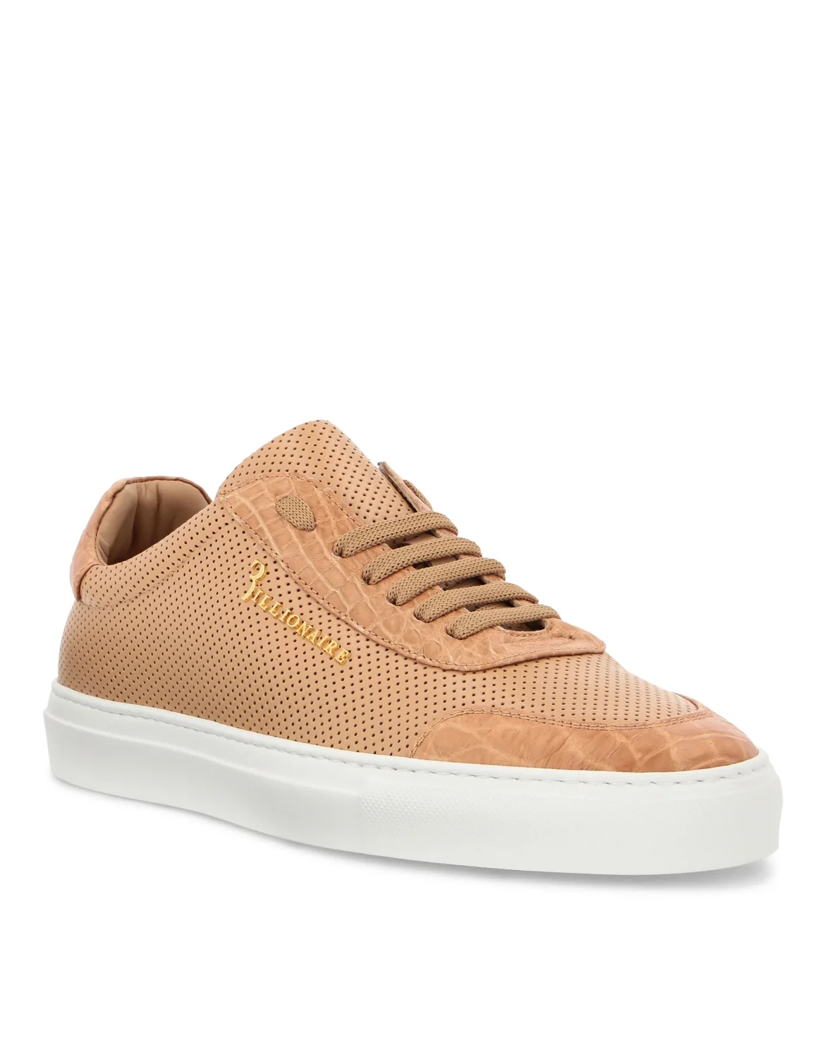 Lo-Top Sneakers Double B, цвет: Бежевый