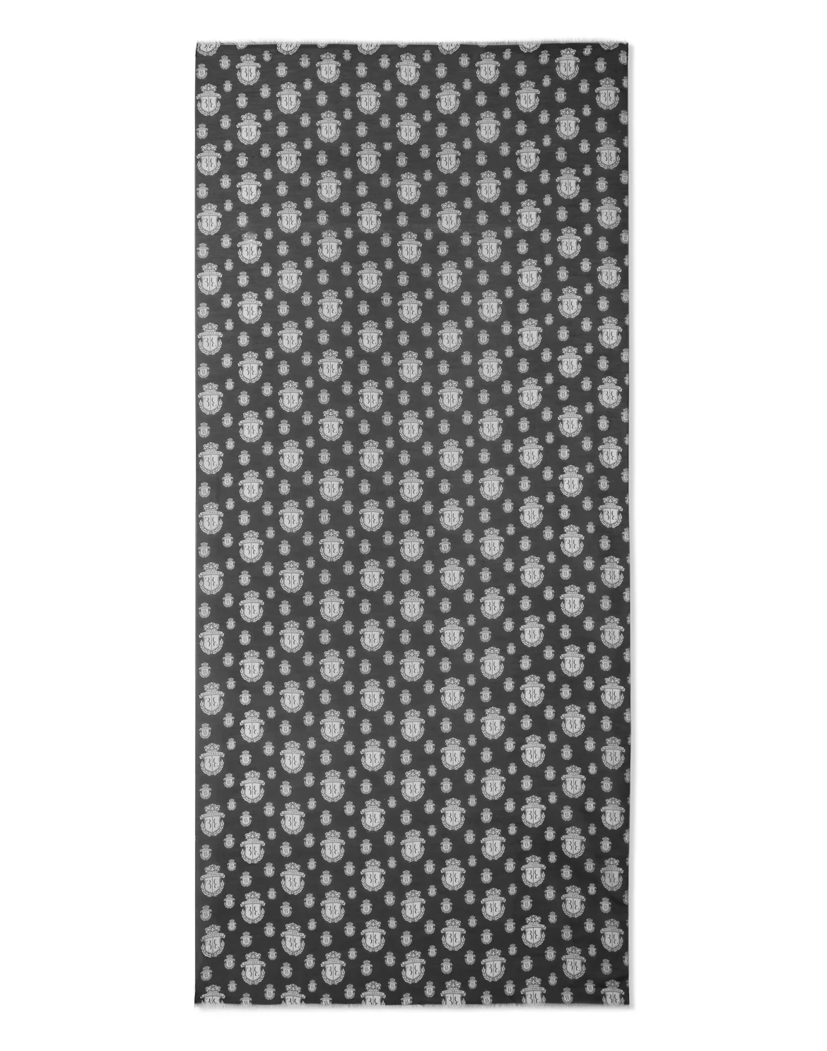 Long Scarf Crest, цвет: Черный