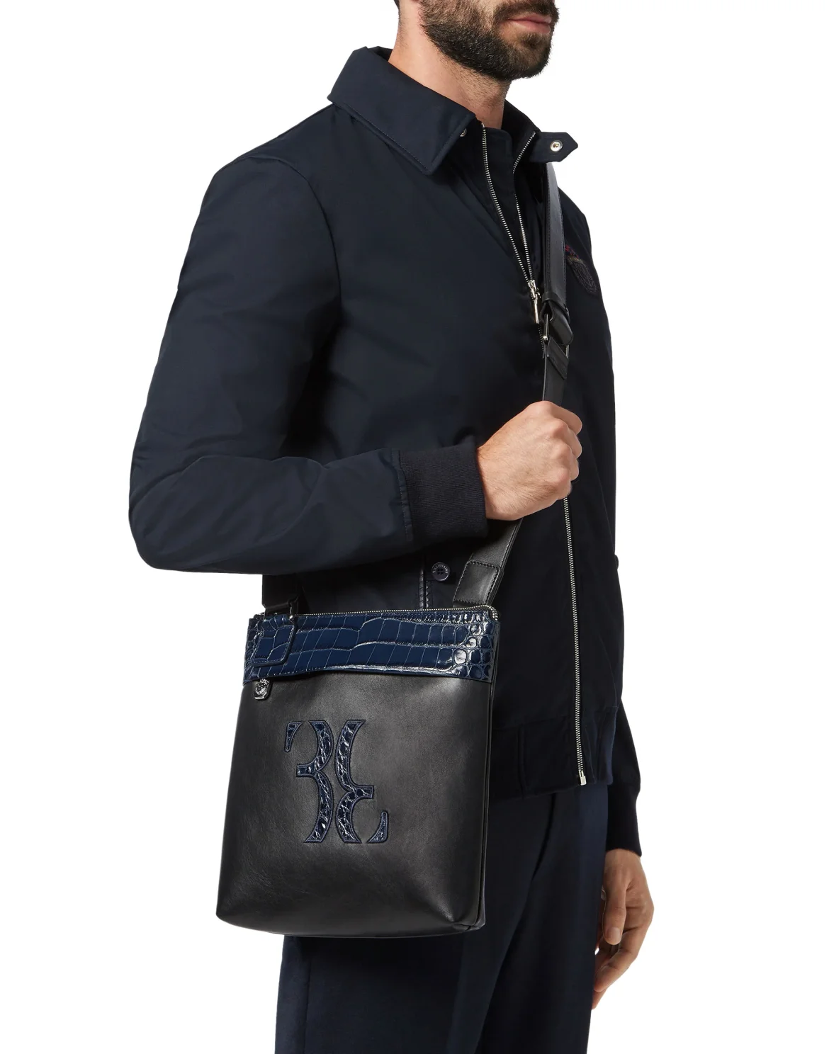 Cross body Double B, цвет: Черный