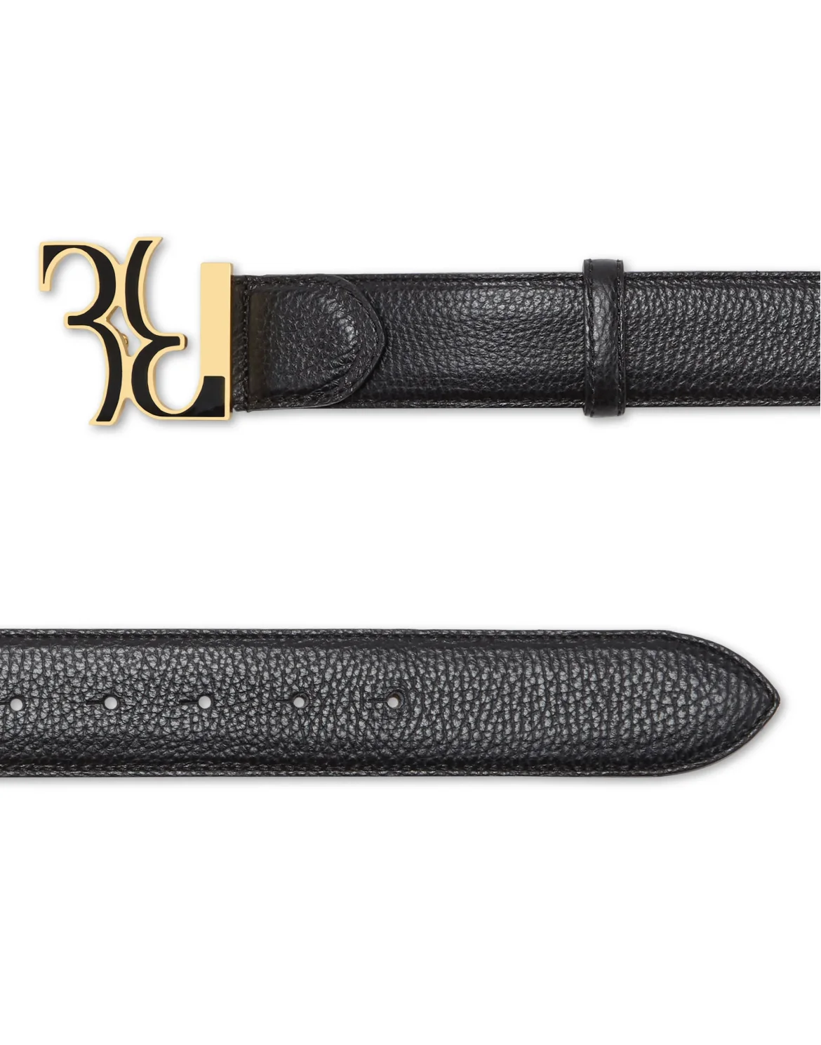 Belt Double B, цвет: Черный