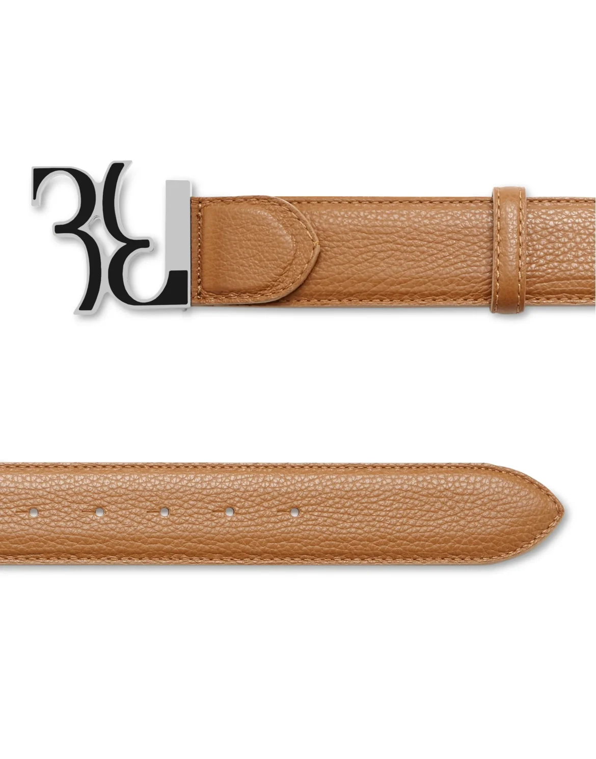 Belt Double B, цвет: Коричневый