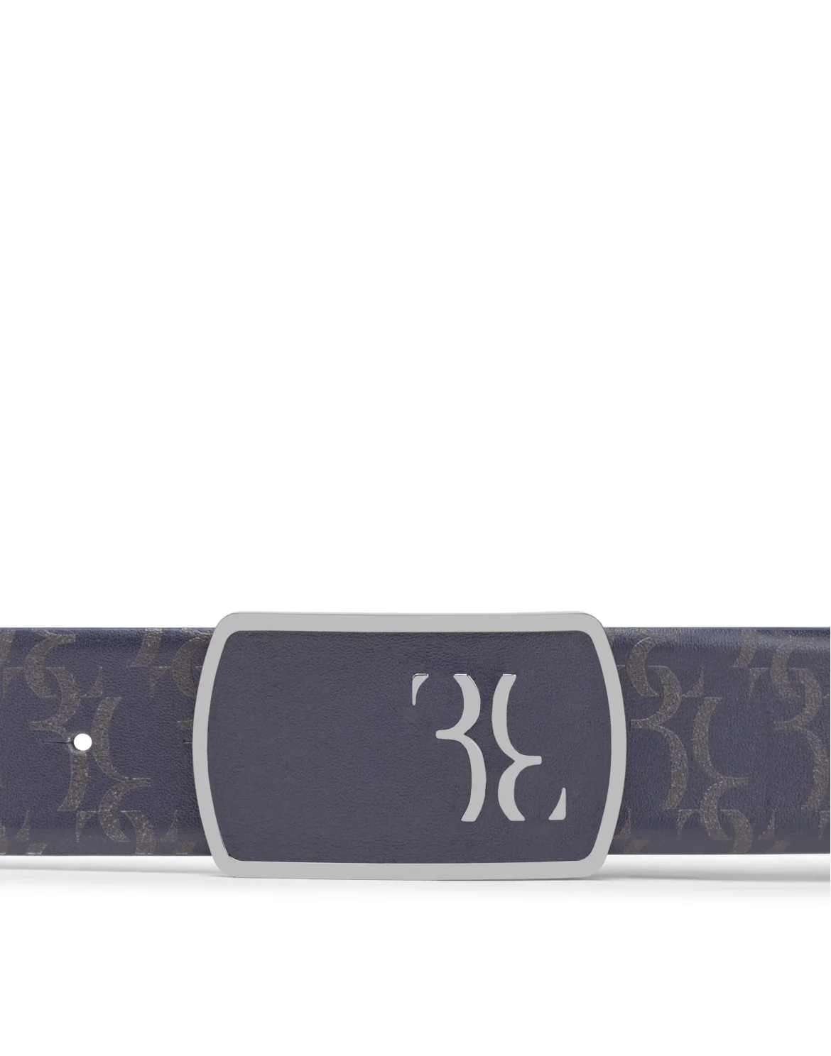 Belt Double B, цвет: Синий