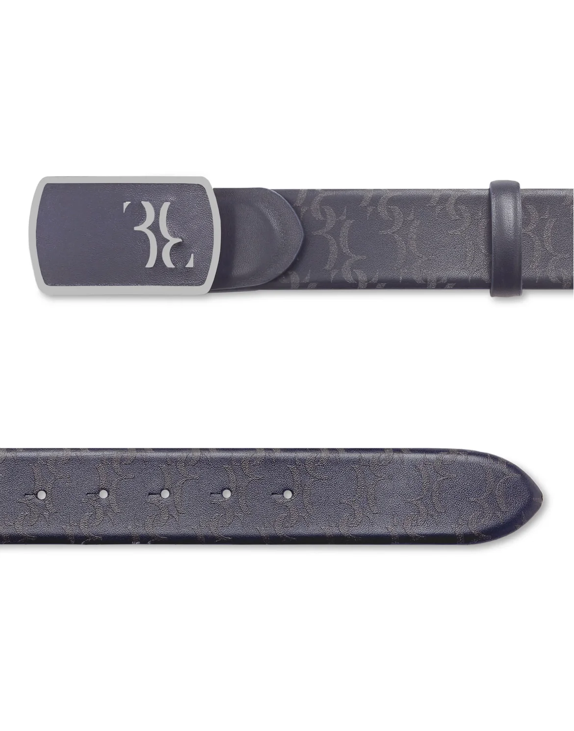 Belt Double B, цвет: Синий