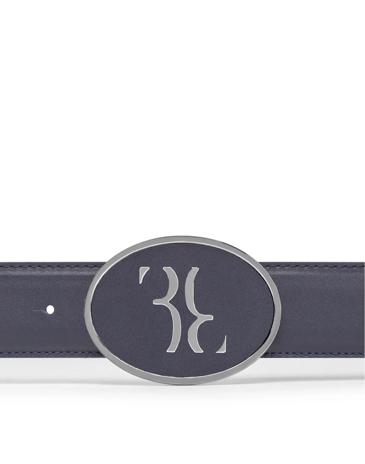 Belt Double B, цвет: Синий