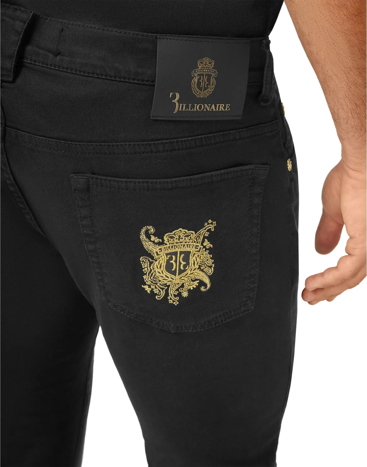 Super Slim Paisley, цвет: Черный