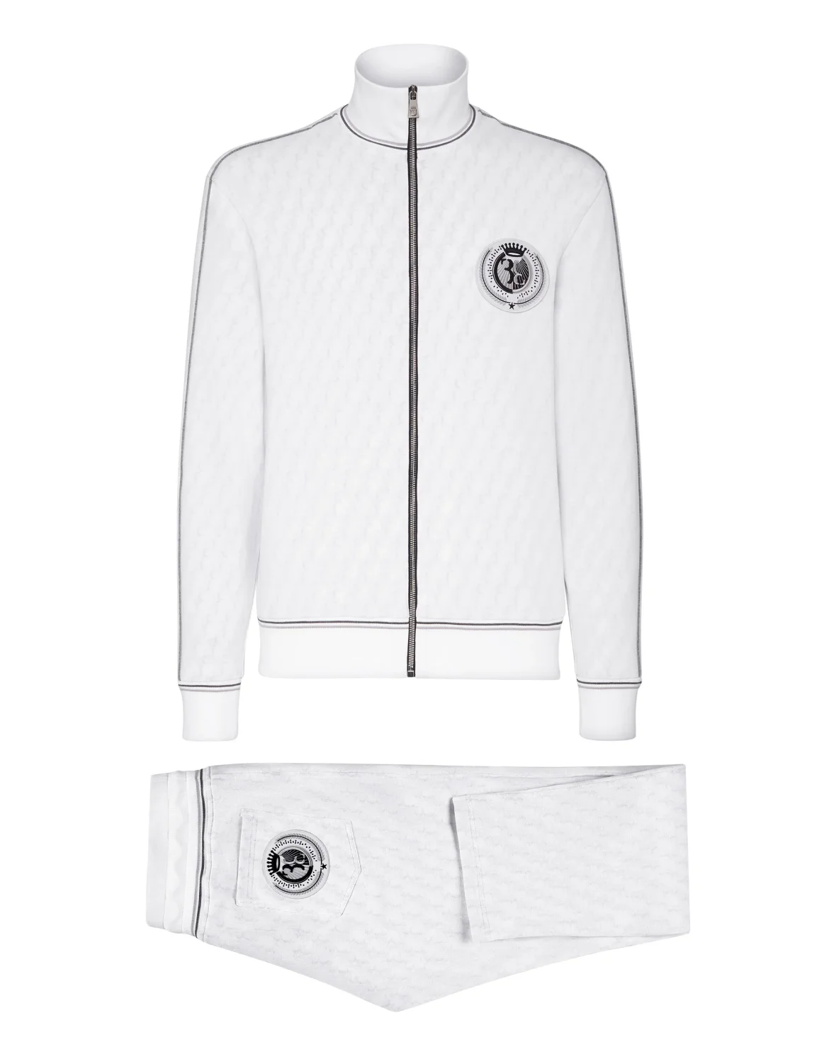 Top/Trousers -T Double B, цвет: Белый