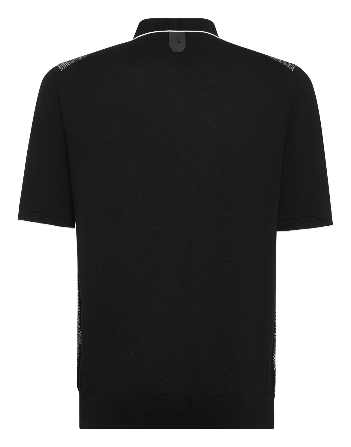 Pullover Polo-Neck LS Crest, цвет: Черный