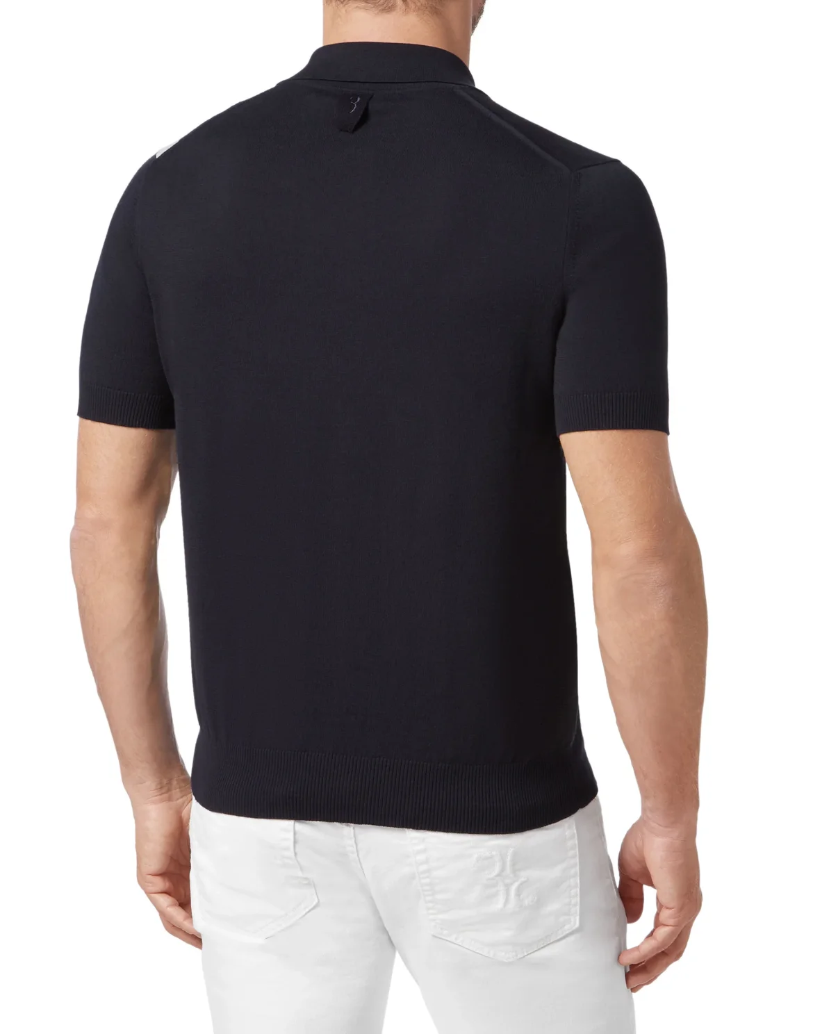 Pullover Polo-Neck SS Stripes, цвет: Синий