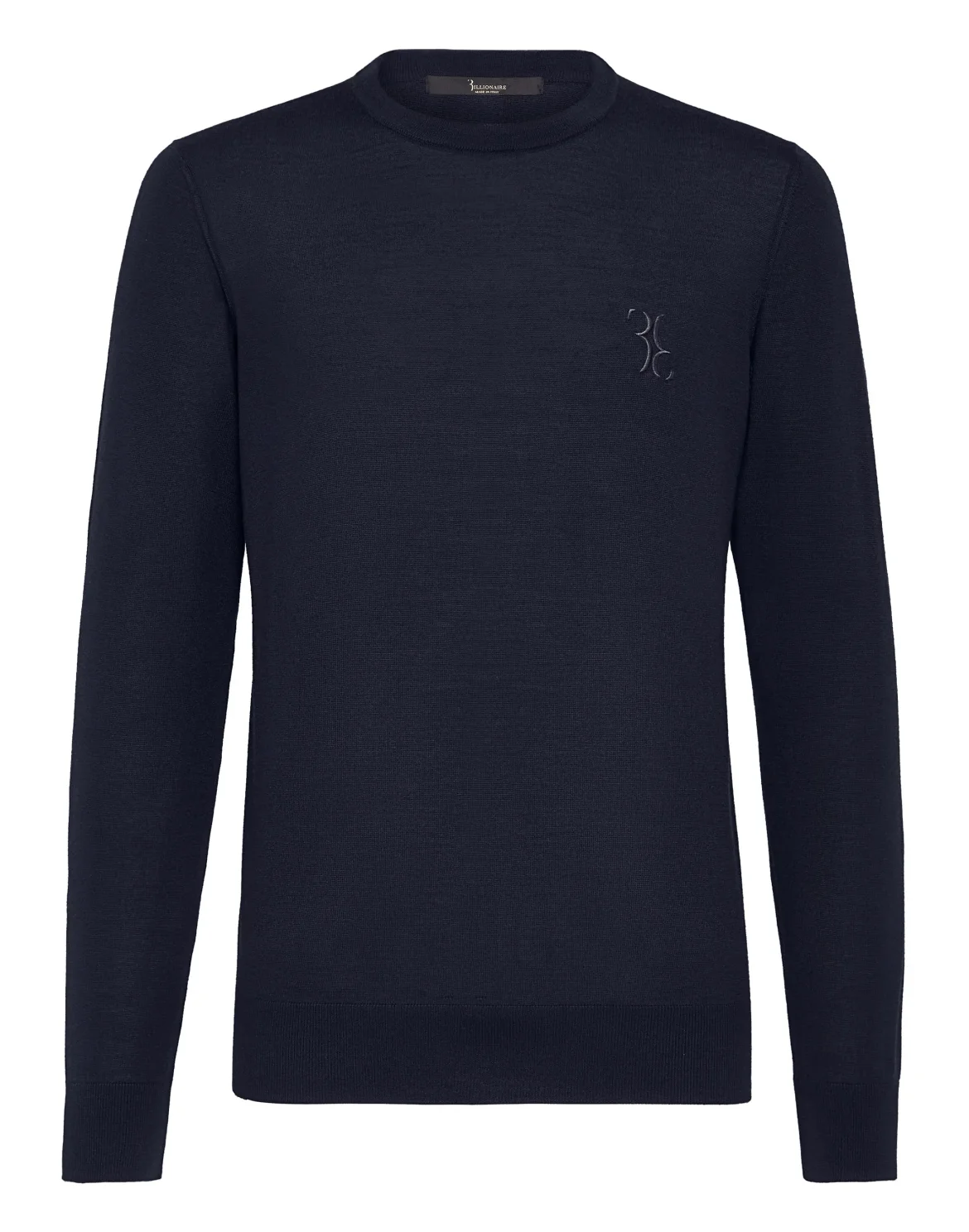 Pullover Round Neck LS Double B, цвет: Синий