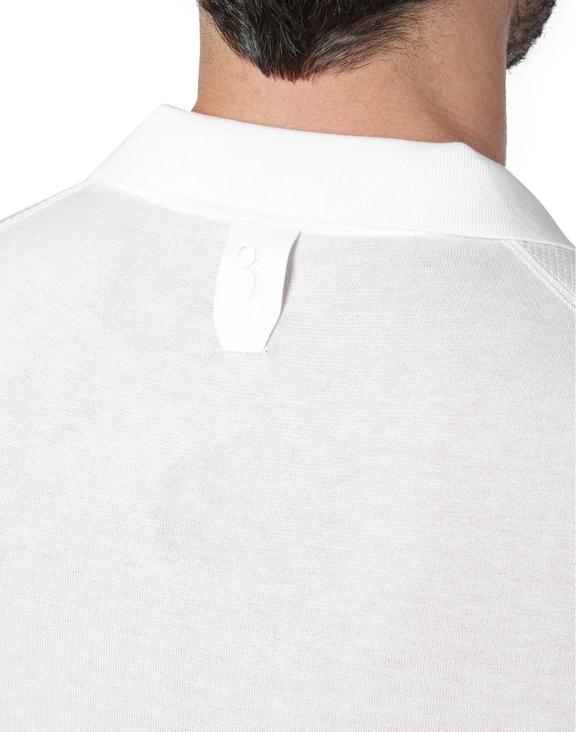 Pullover zip mock SS Crest, цвет: Белый