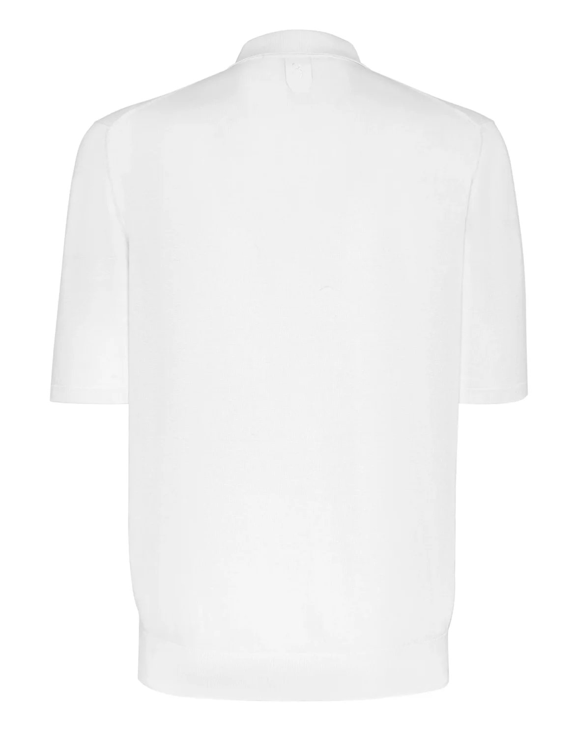 Pullover zip mock SS Crest, цвет: Белый