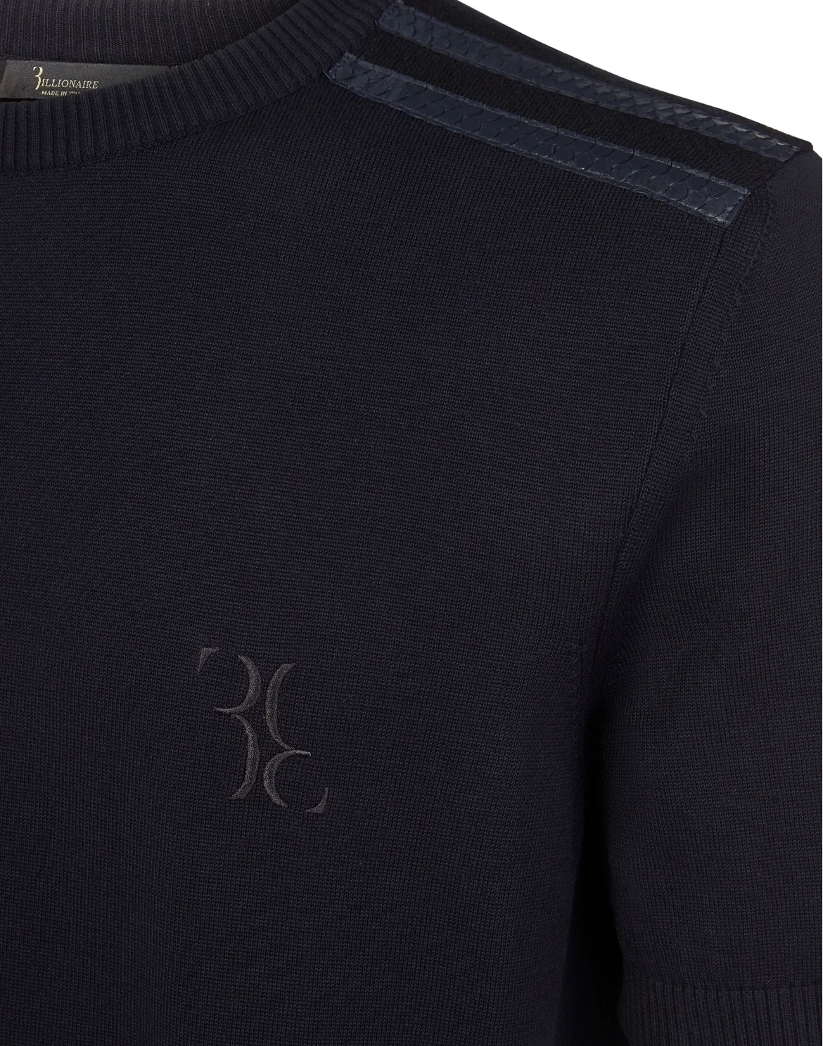 Pullover Round Neck SS Luxury, цвет: Синий