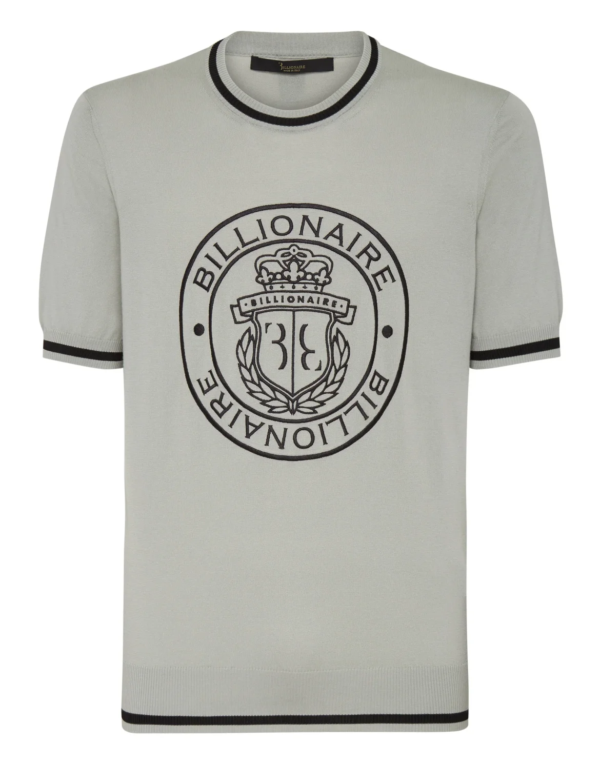 Pullover Round Neck SS Crest, цвет: Серый