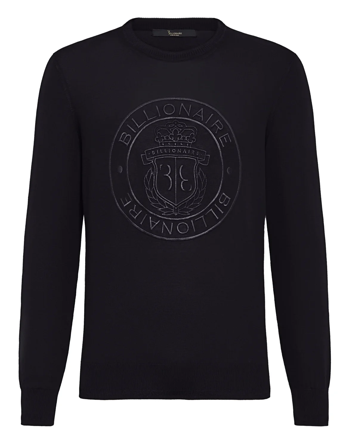 Pullover Round Neck LS Crest, цвет: Синий