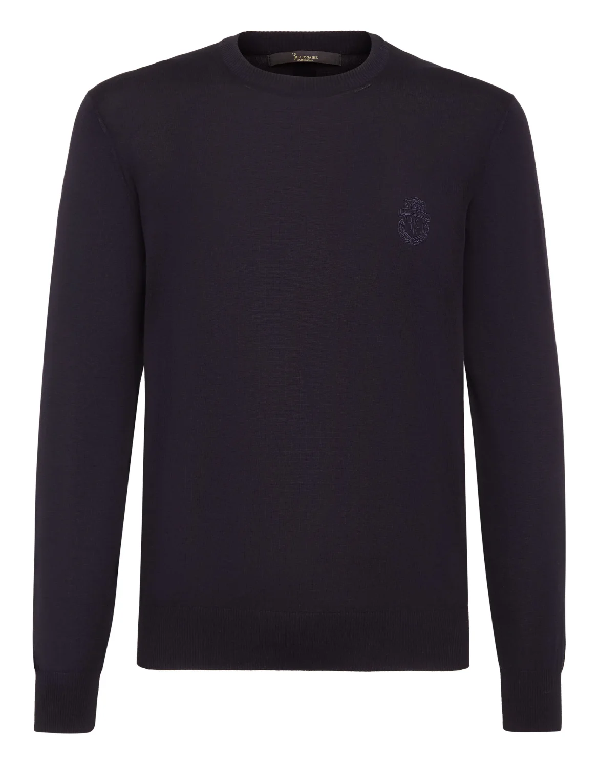 Pullover Round Neck LS Crest, цвет: Синий