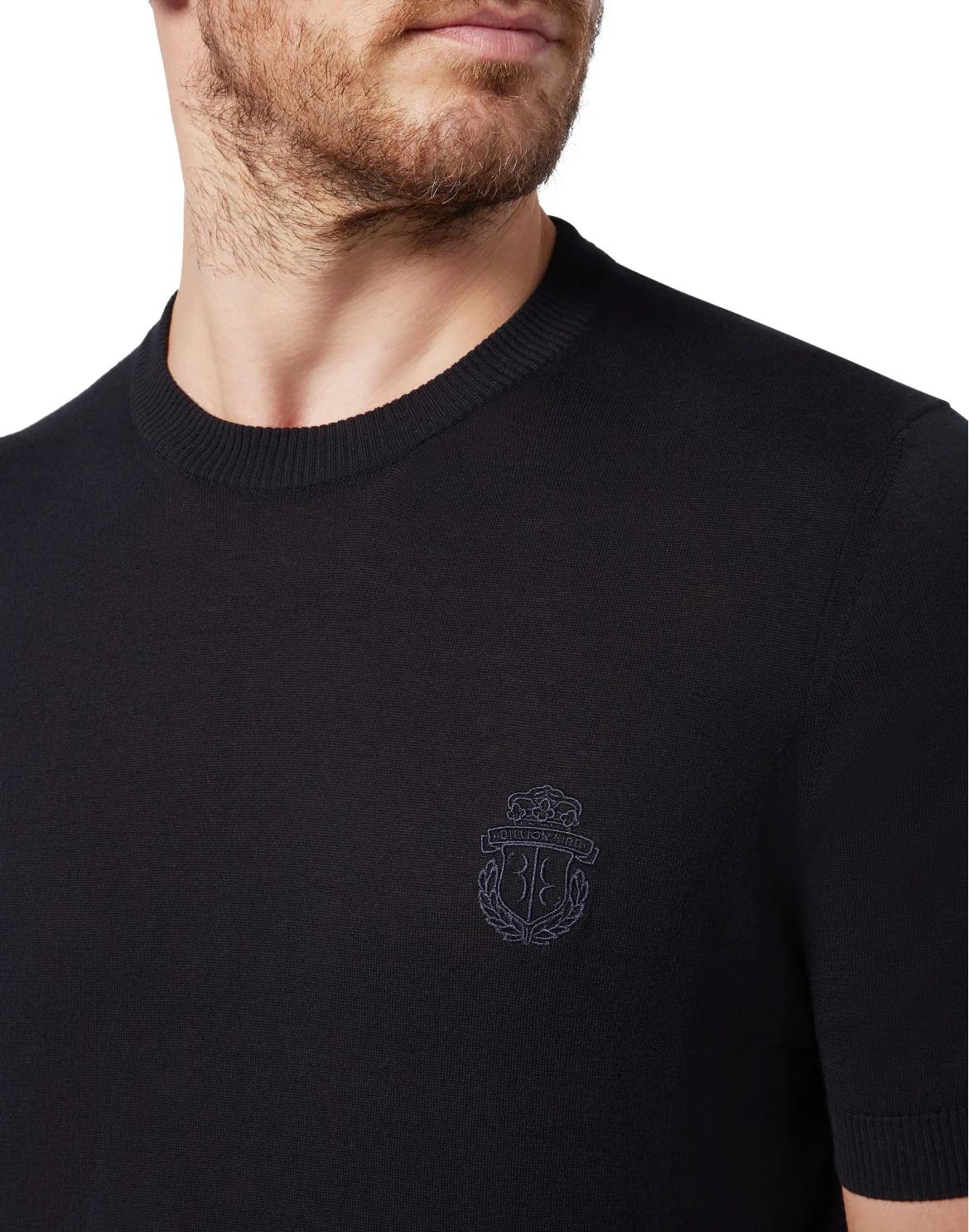 Pullover Round Neck SS Crest, цвет: Синий