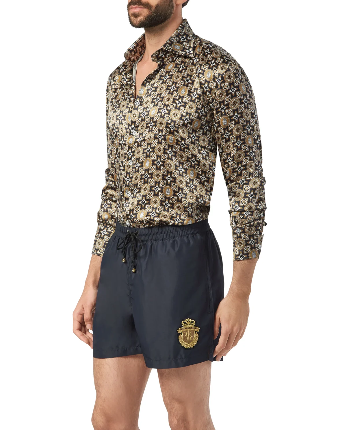 Beachwear Short Trousers Crest, цвет: Черный