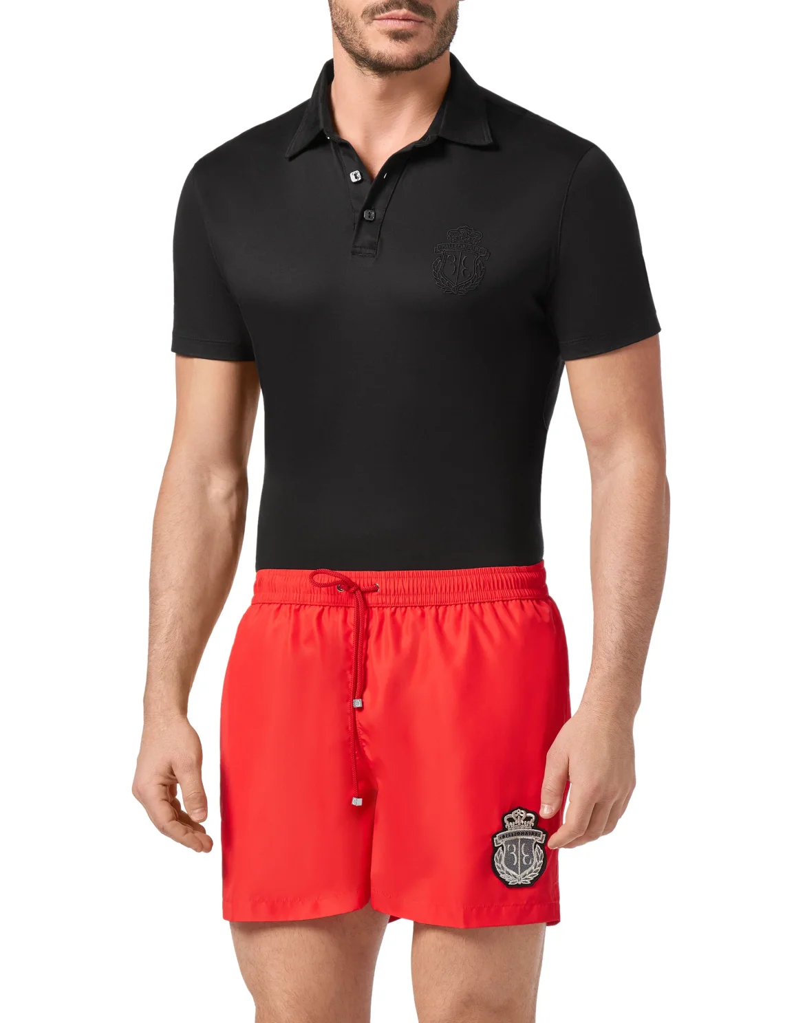 Beachwear Short Trousers Crest, цвет: Красный
