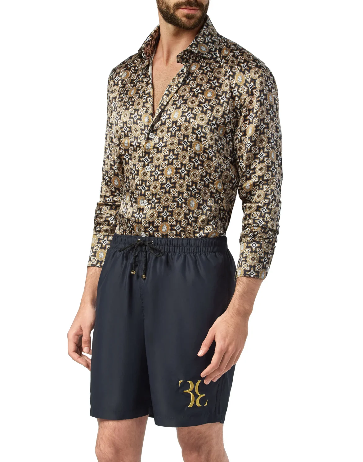Beachwear Long Trousers Double B, цвет: Черный