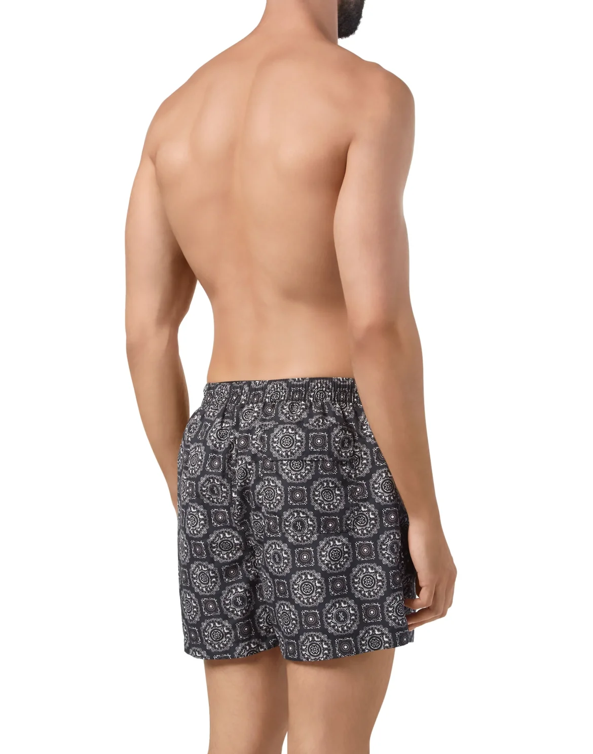Beachwear Short Trousers Paisley, цвет: Черный