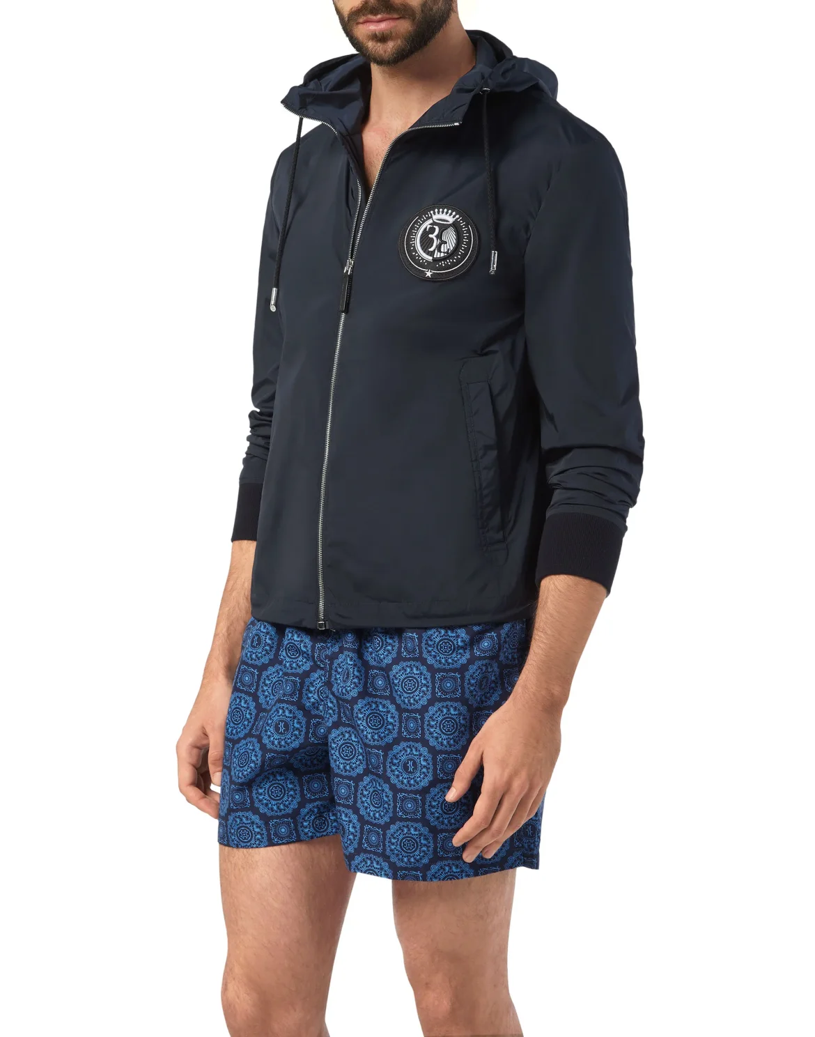 Beachwear Short Trousers Paisley, цвет: Синий