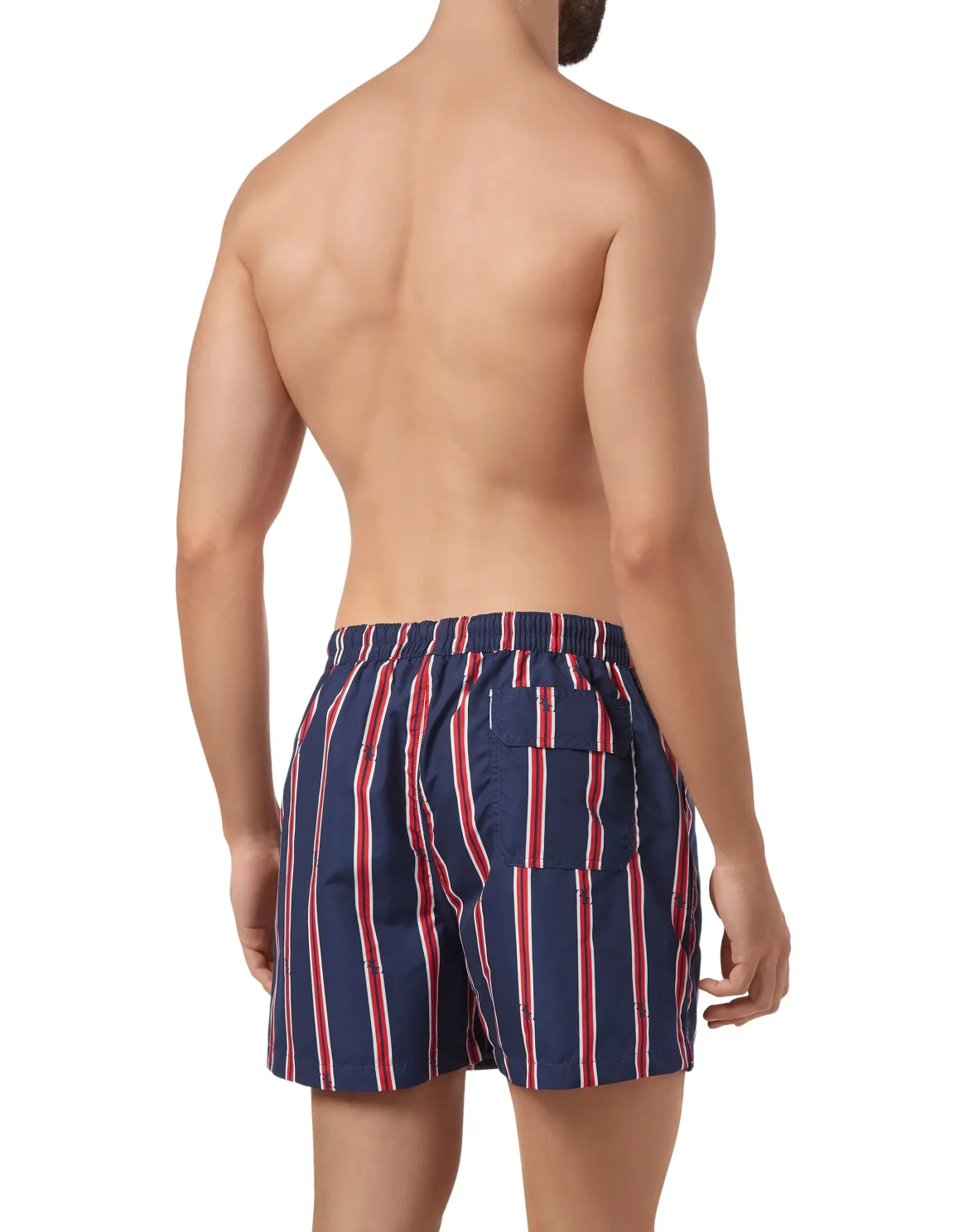 Beachwear Short Trousers Stripes, цвет: Синий
