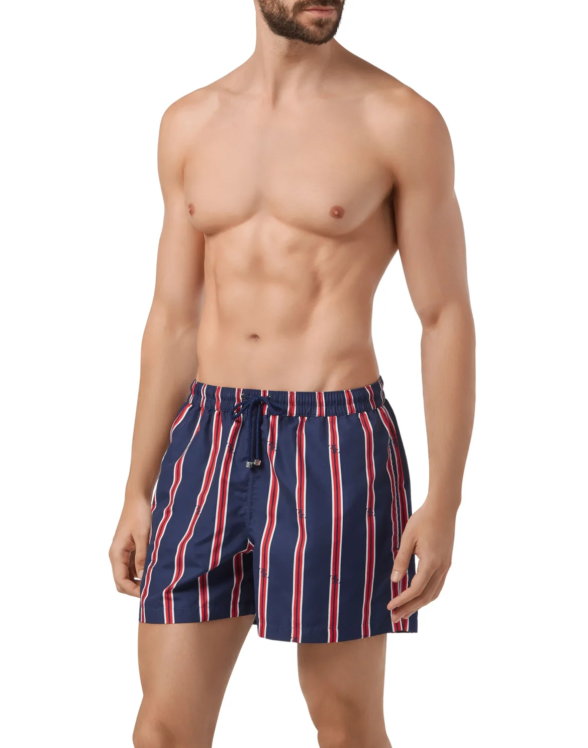 Beachwear Short Trousers Stripes, цвет: Синий