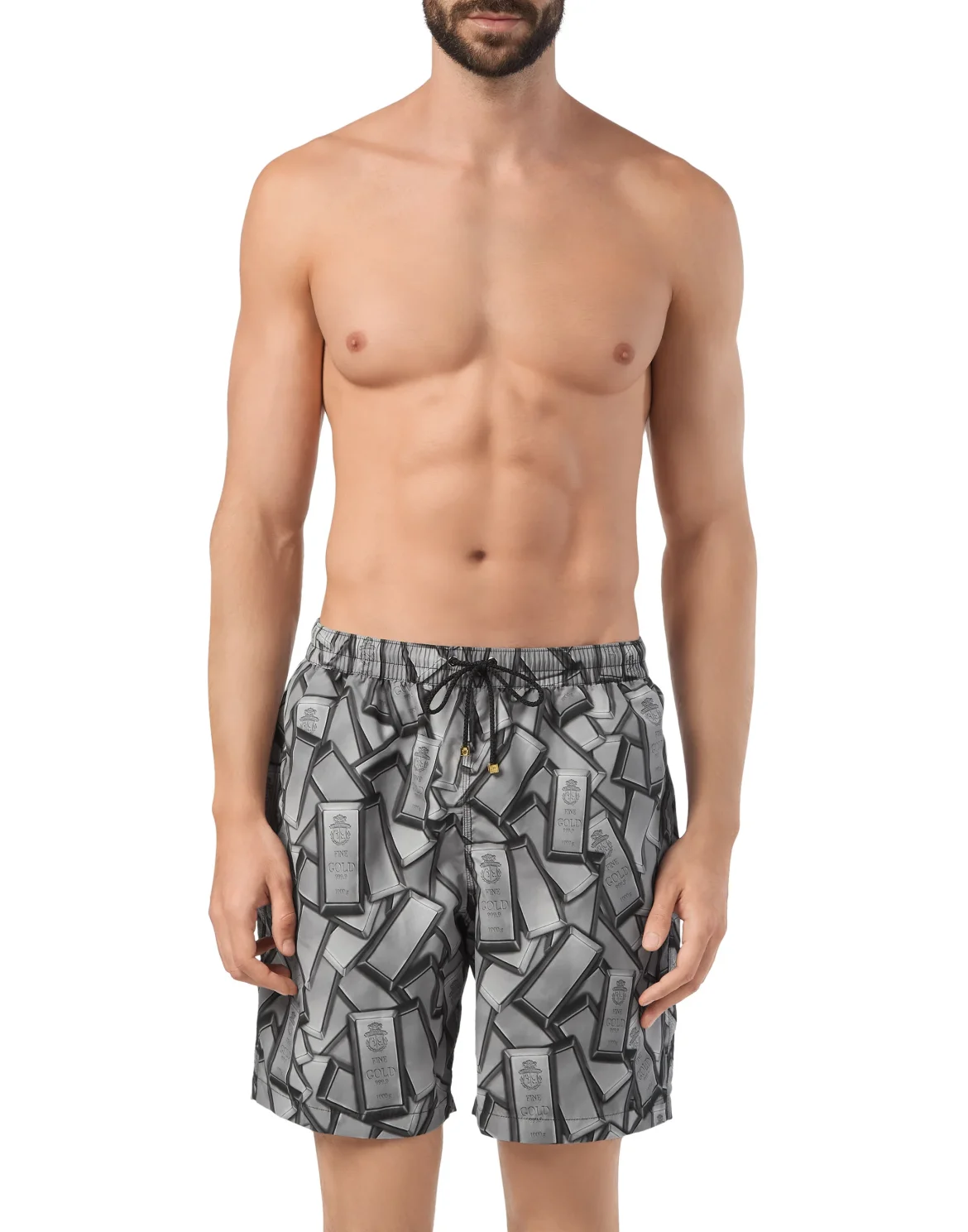 Beachwear Long Trousers Gold, цвет: Черный