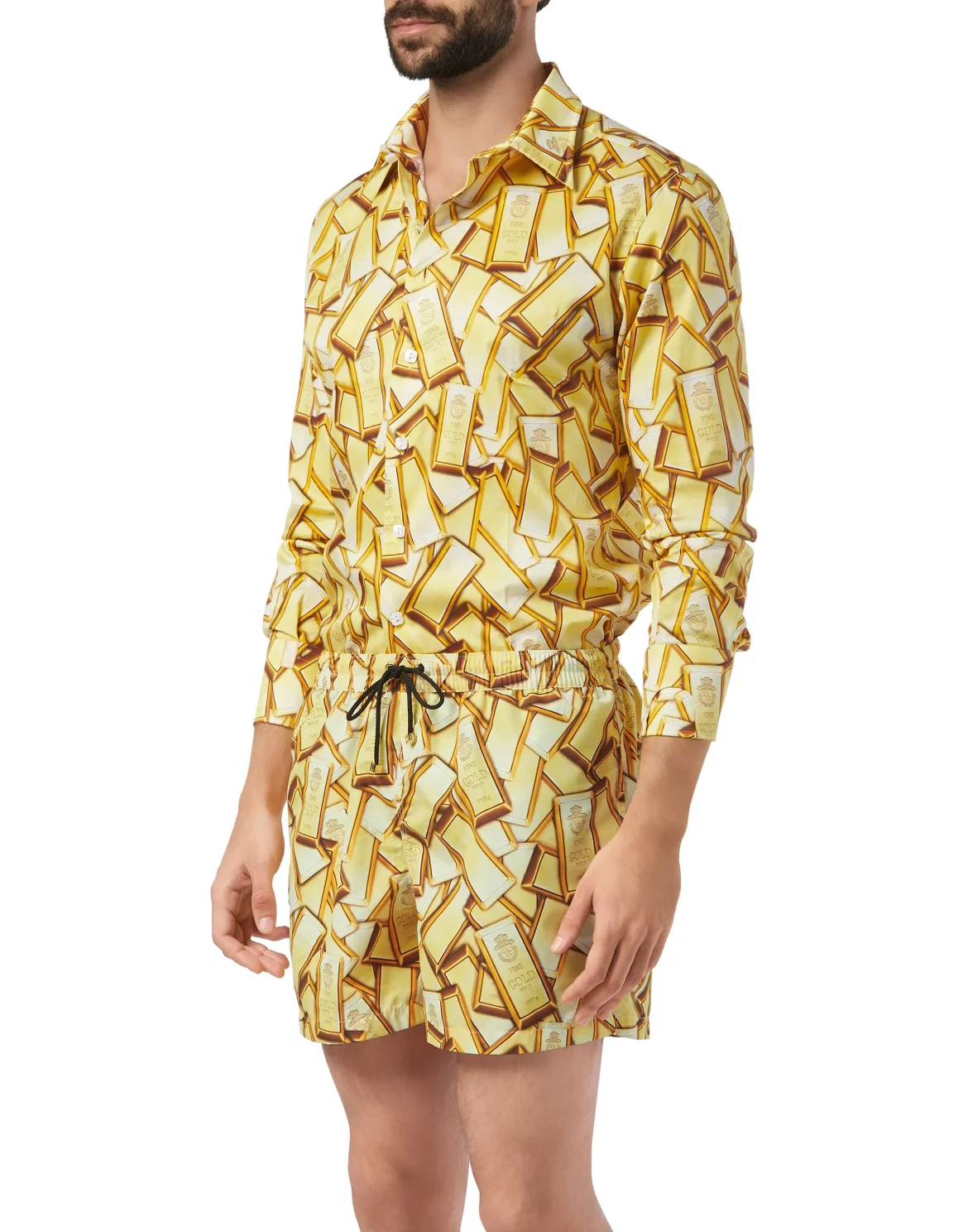 Beachwear Short Trousers Gold, цвет: Золотой