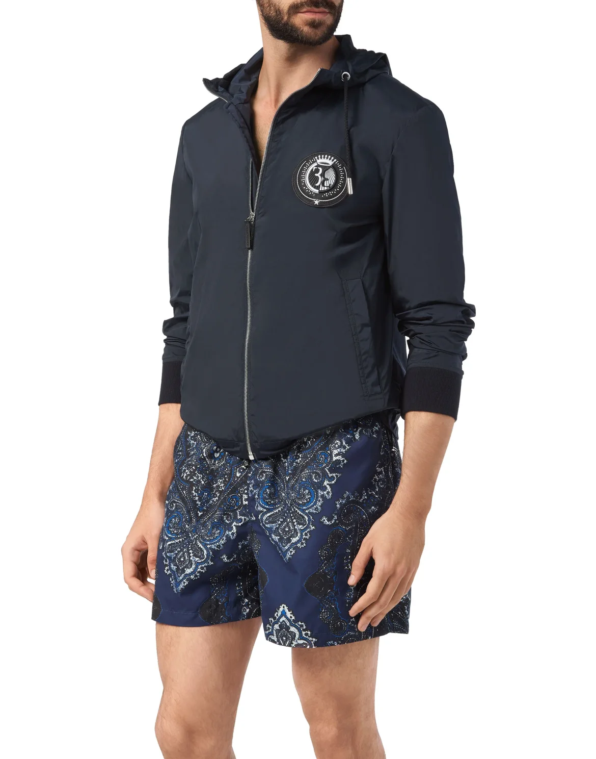 Beachwear Short Trousers Paisley, цвет: Синий