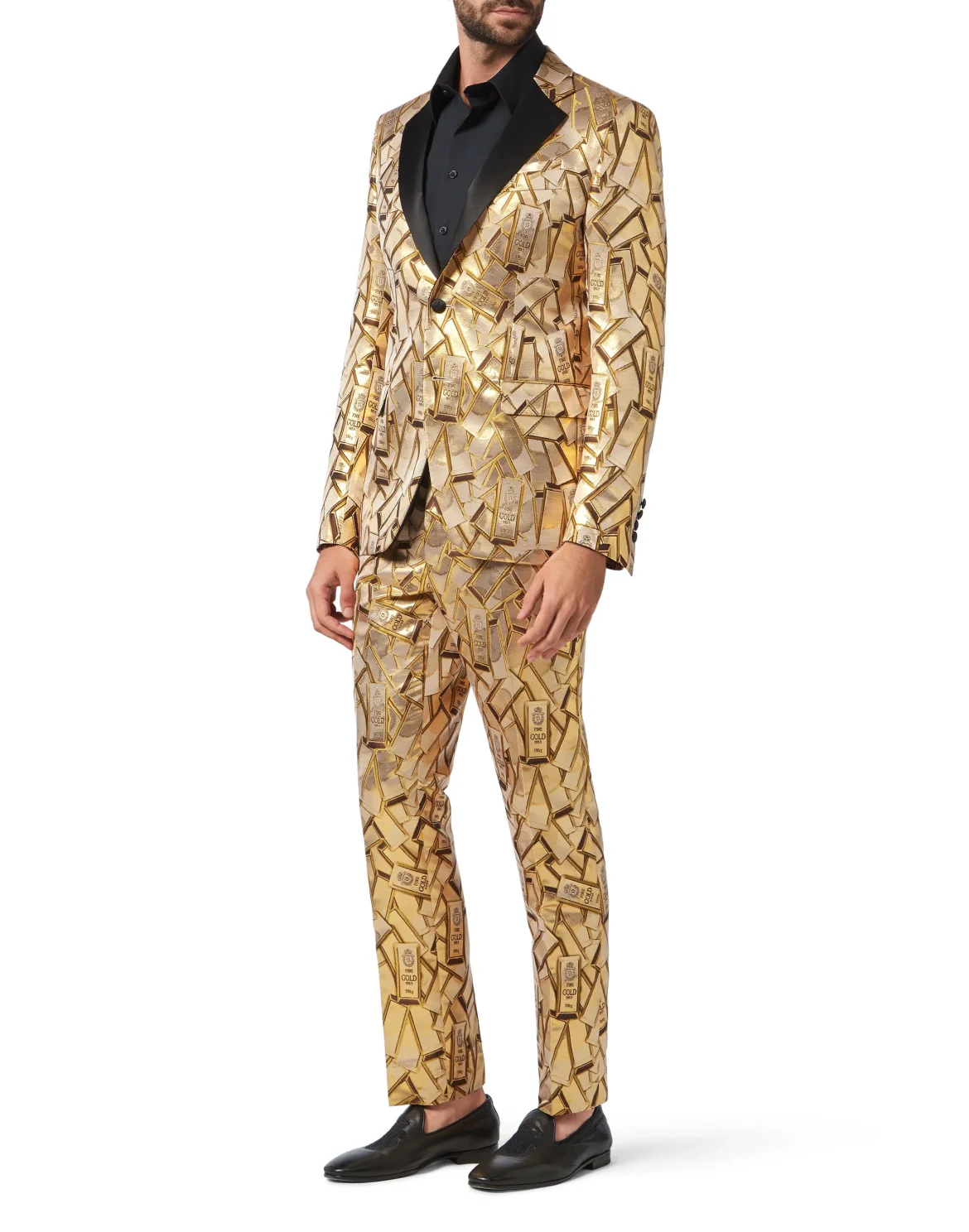 Blazer Super Slim Fit Gold, цвет: Золотой