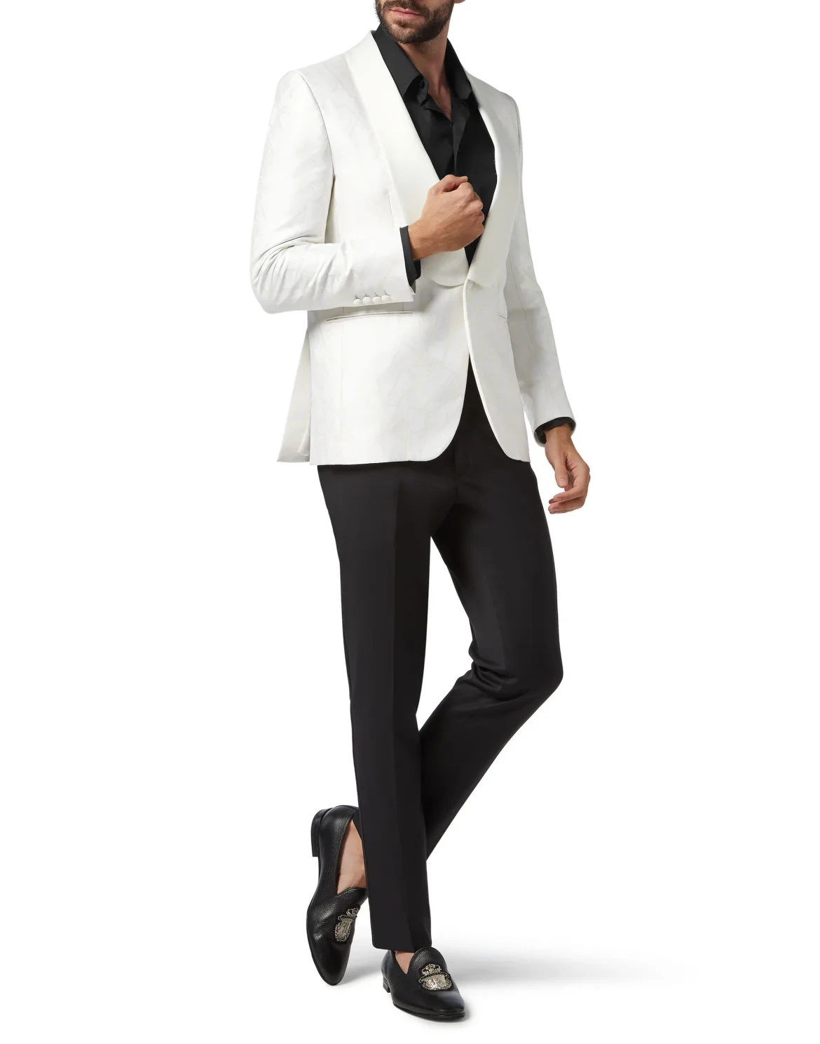 Blazer Super Slim Fit Gold, цвет: Белый