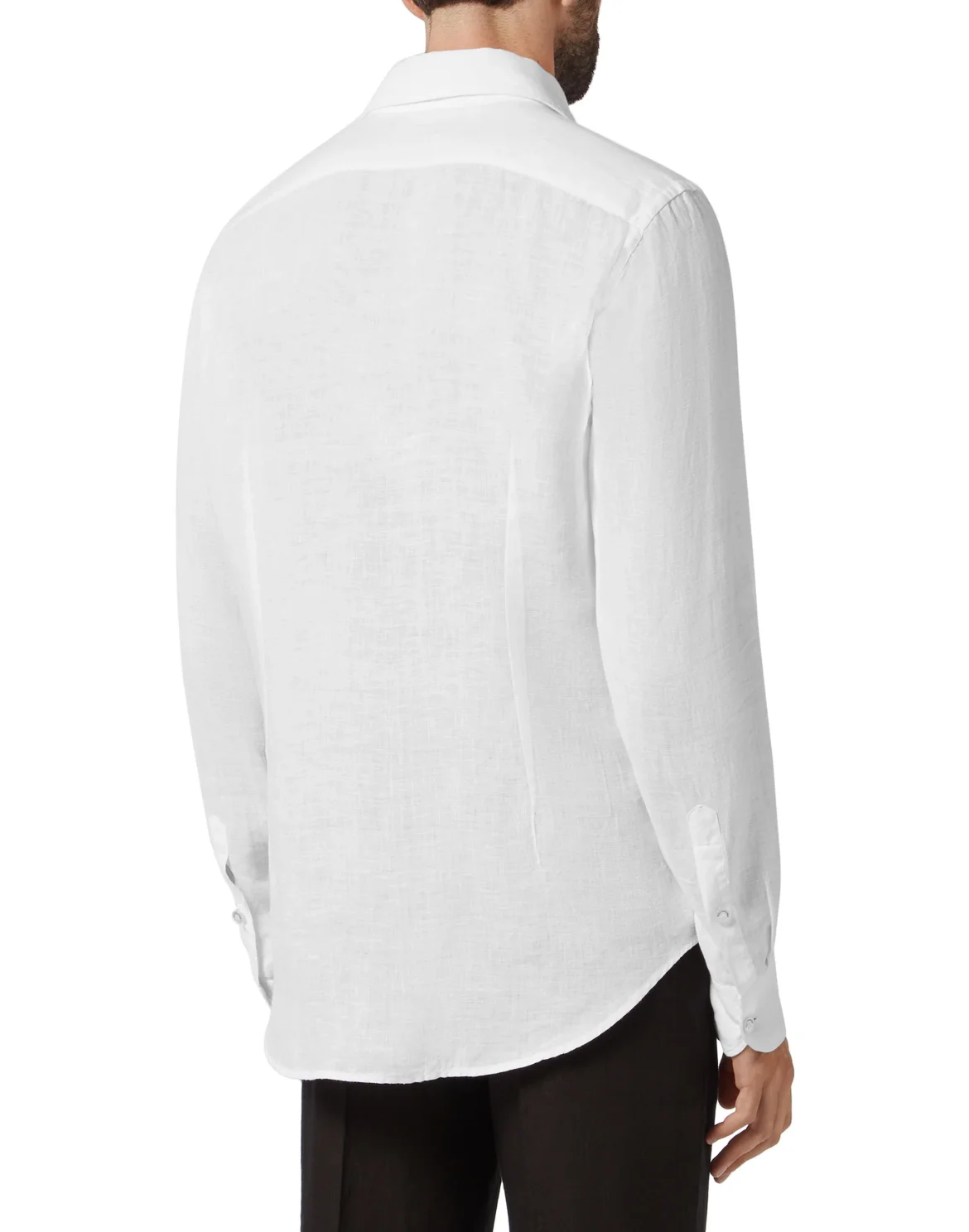 Shirt LS Crest, цвет: Белый