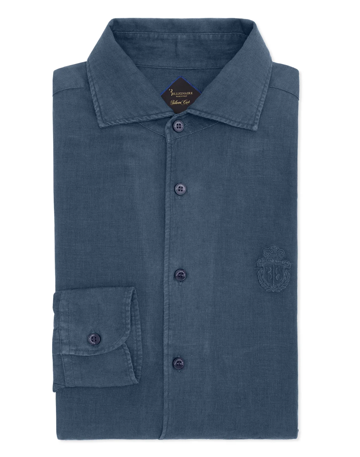 Shirt LS Crest, цвет: Синий