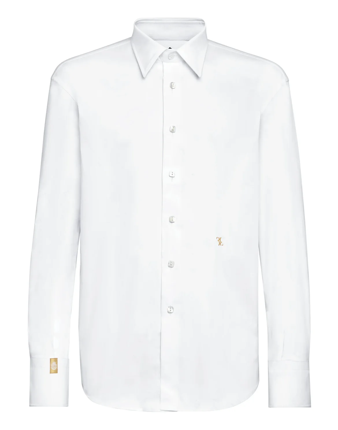 Shirt Silver Cut LS/Milano Double B, цвет: Белый