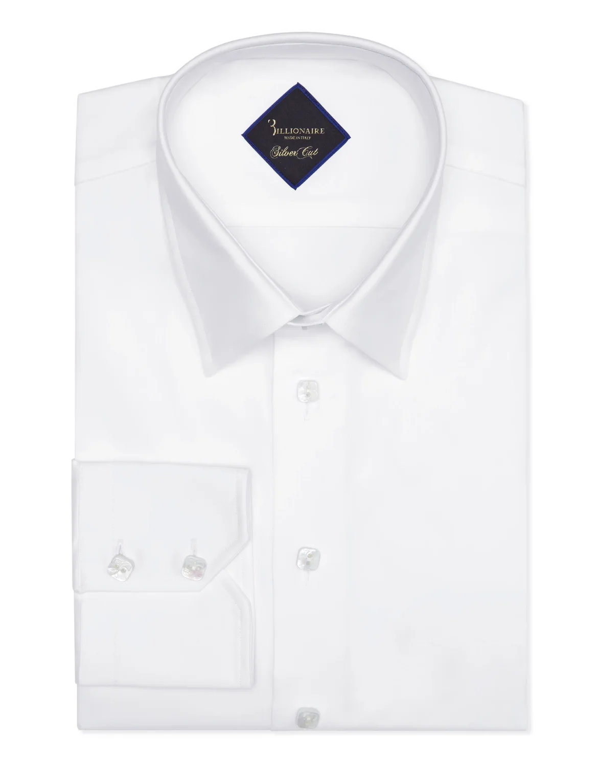 Shirt Silver Cut LS/Milano Double B, цвет: Белый