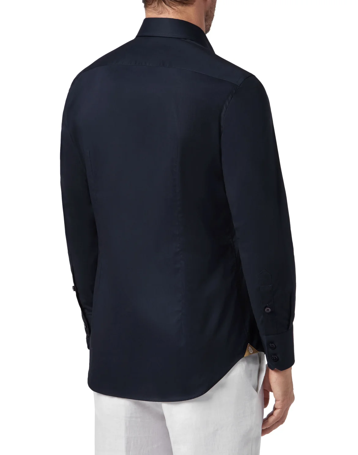 Shirt Silver Cut LS/Milano Crest, цвет: Синий