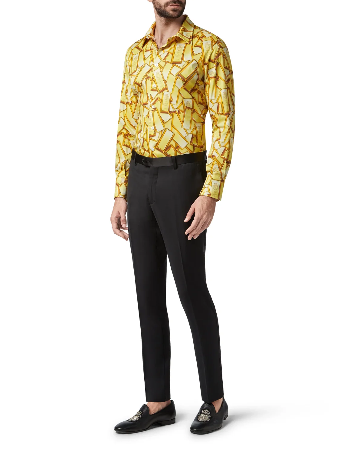 Shirt Silver Cut LS/Milano Gold, цвет: Золотой