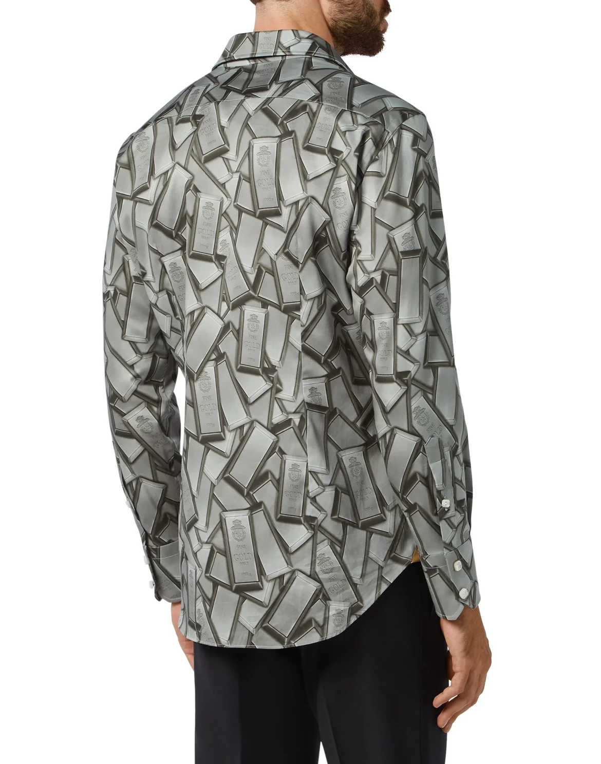 Shirt Gold Cut LS/Milano Gold, цвет: Черный