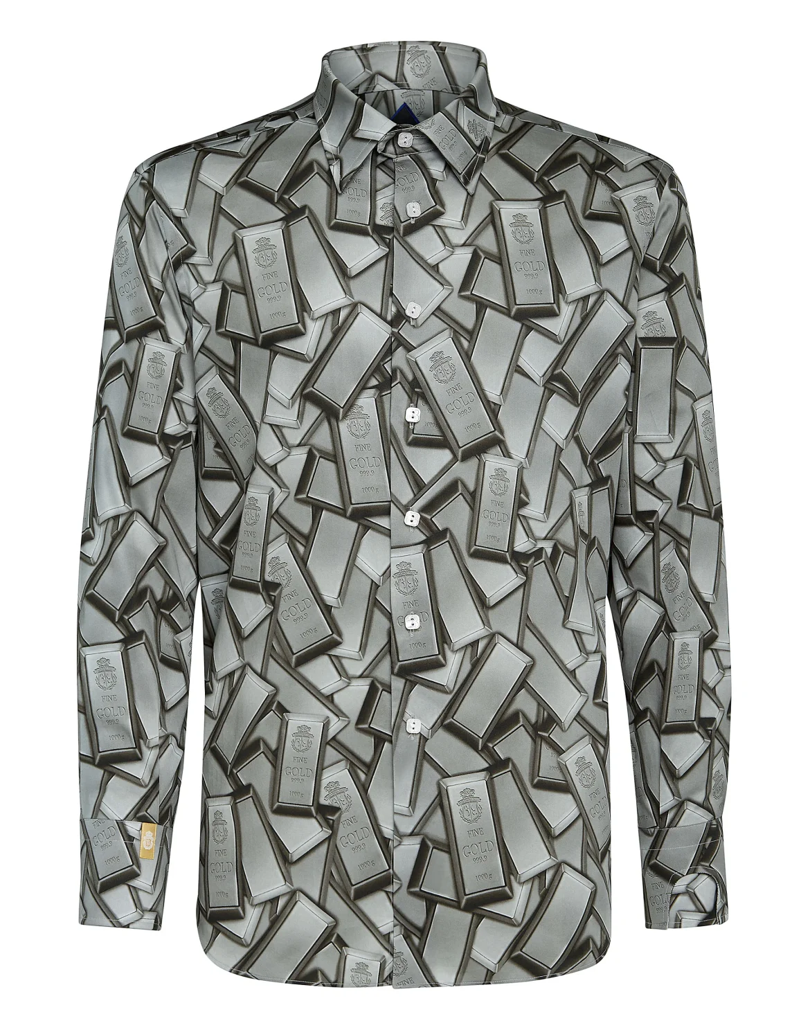 Shirt Gold Cut LS/Milano Gold, цвет: Черный