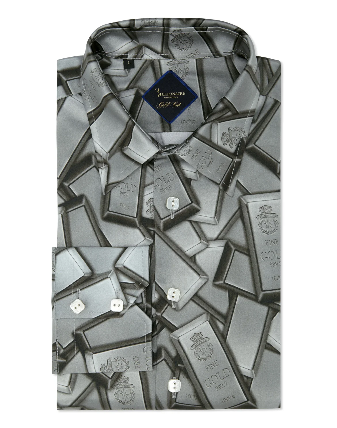 Shirt Gold Cut LS/Milano Gold, цвет: Черный