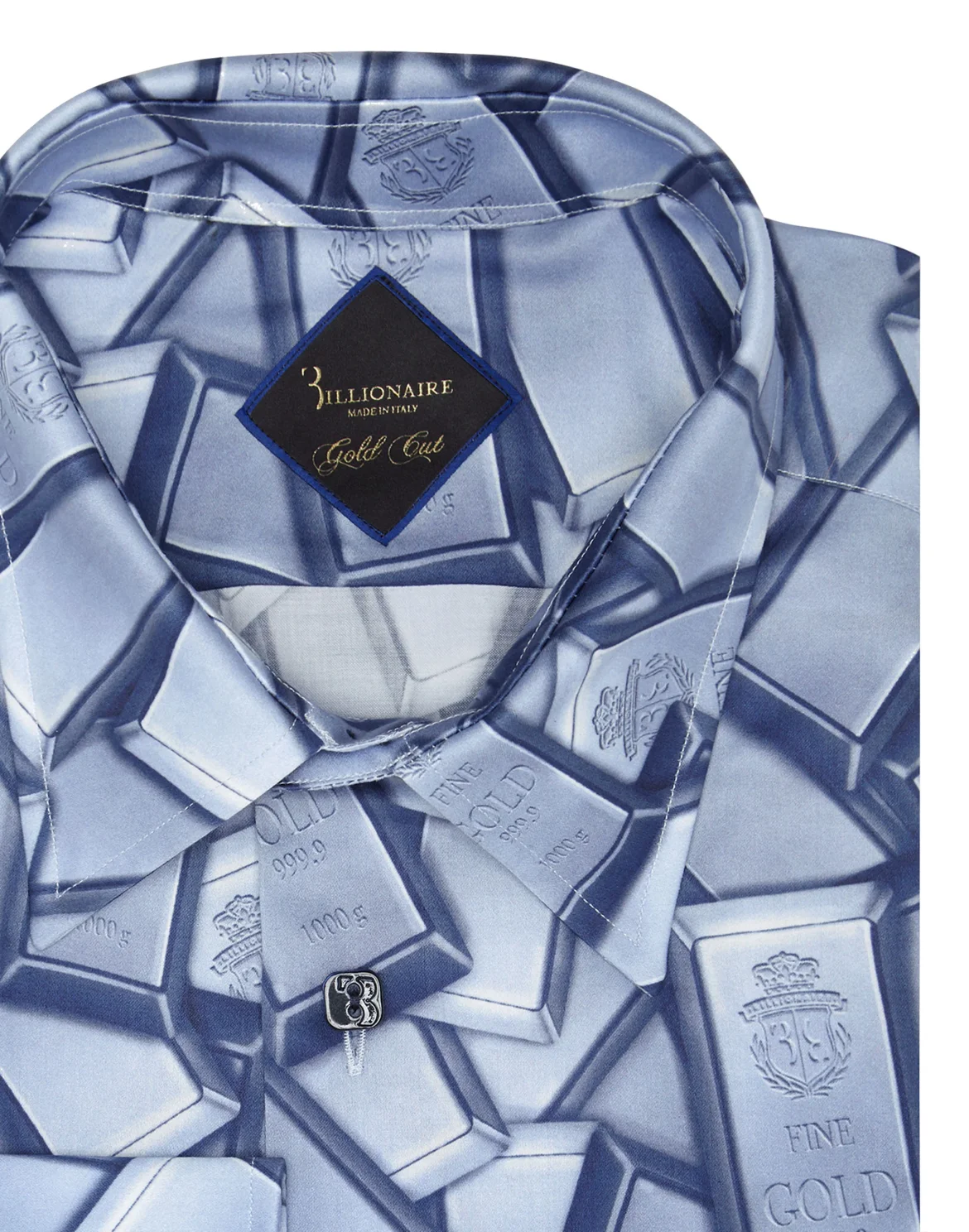 Shirt Gold Cut LS/Milano Gold, цвет: Синий