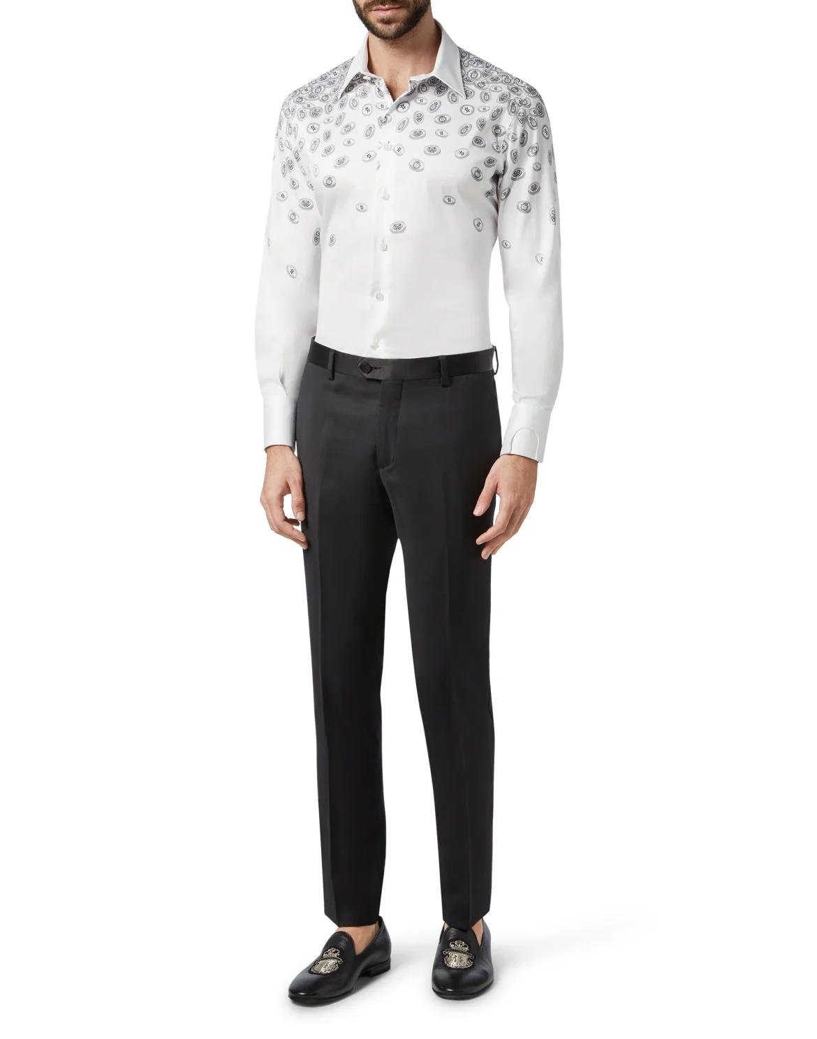 Shirt Silver Cut LS/Milano Gold, цвет: Белый
