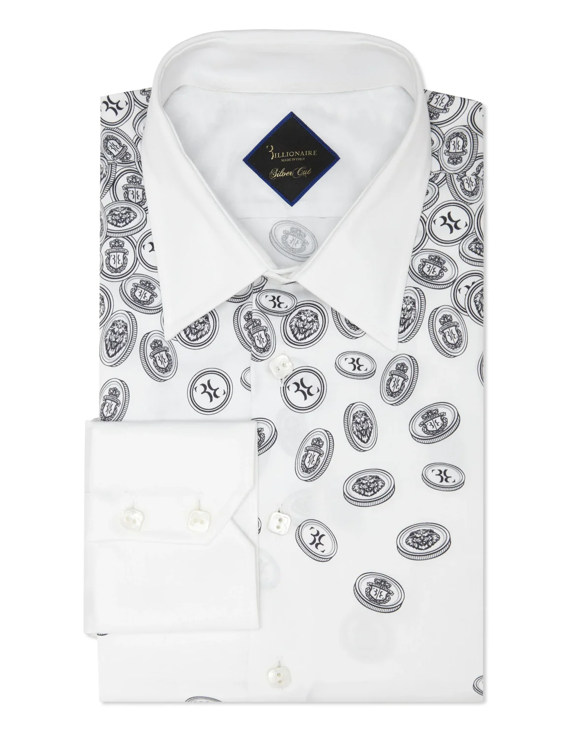 Shirt Silver Cut LS/Milano Gold, цвет: Белый