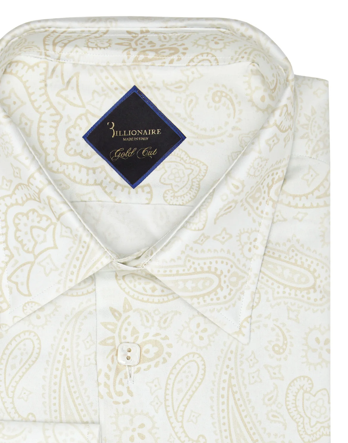 Shirt Gold Cut LS/Milano Paisley, цвет: Белый