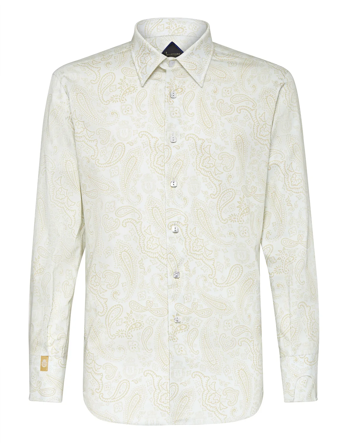 Shirt Gold Cut LS/Milano Paisley, цвет: Белый