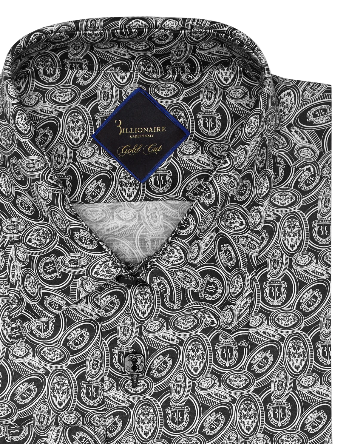 Shirt Gold Cut LS/Milano Money, цвет: Черный