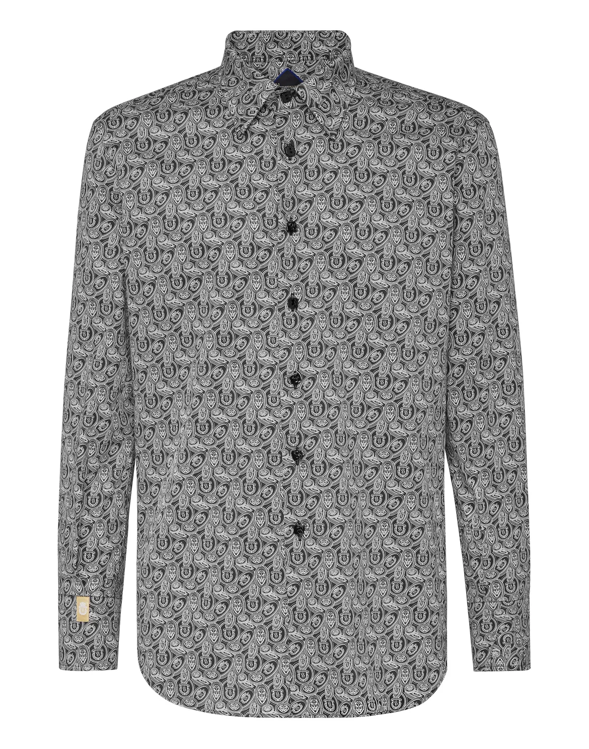 Shirt Gold Cut LS/Milano Money, цвет: Черный